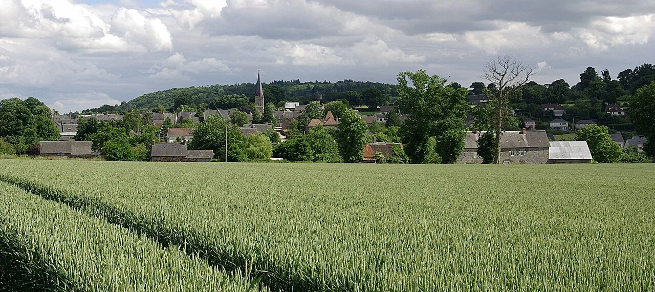 Saint Pierre d'Entremont village, Orne 61 France